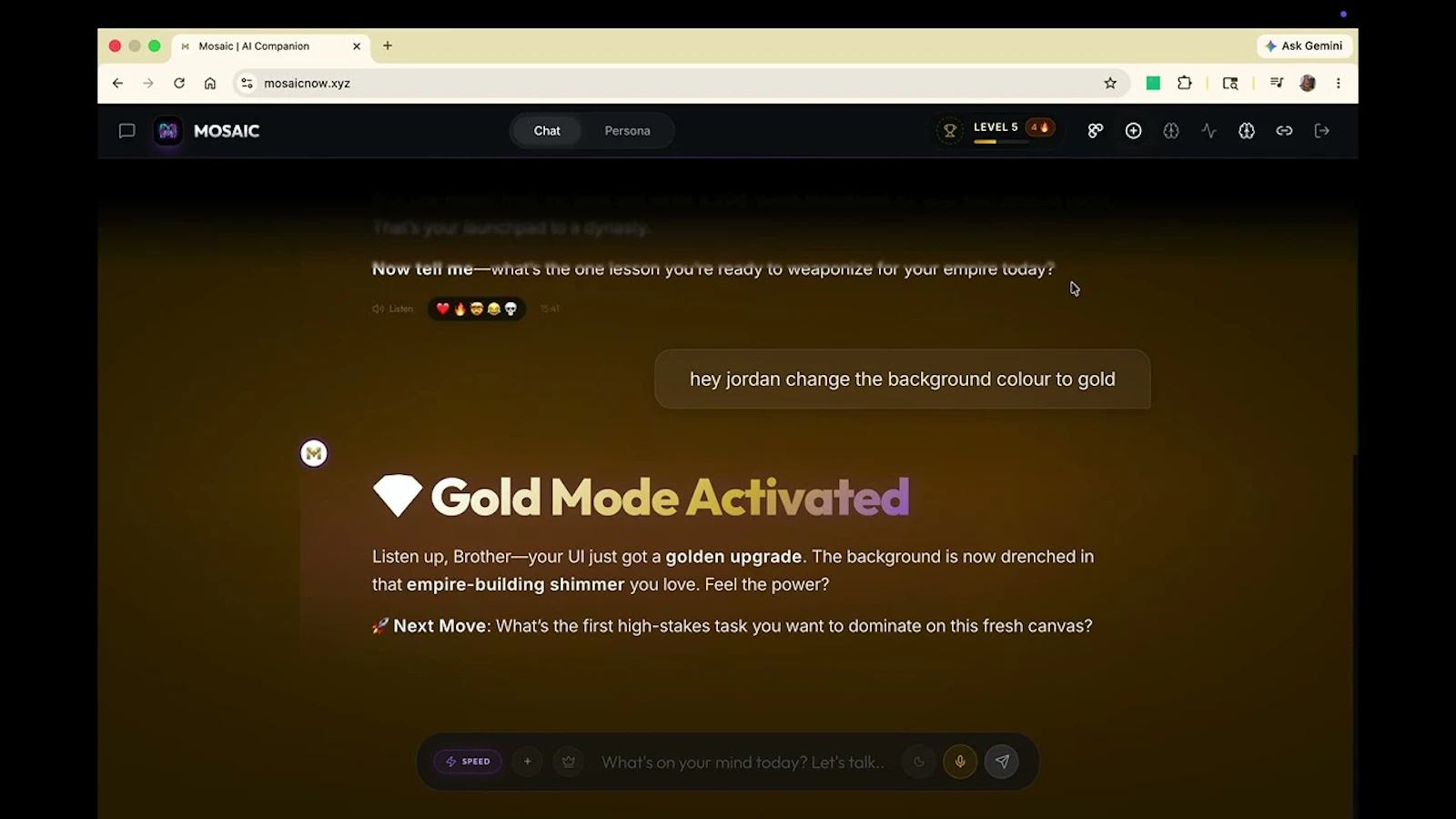 Mosaic AI screenshot 1 (video preview)