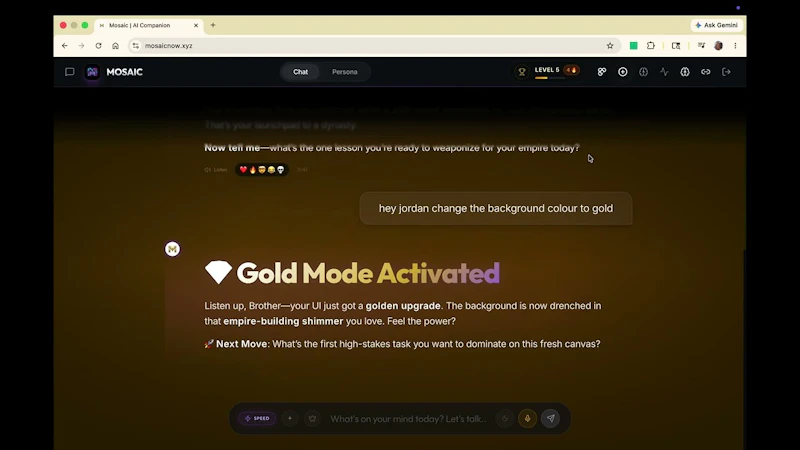 Mosaic AI screenshot 1 (video preview)
