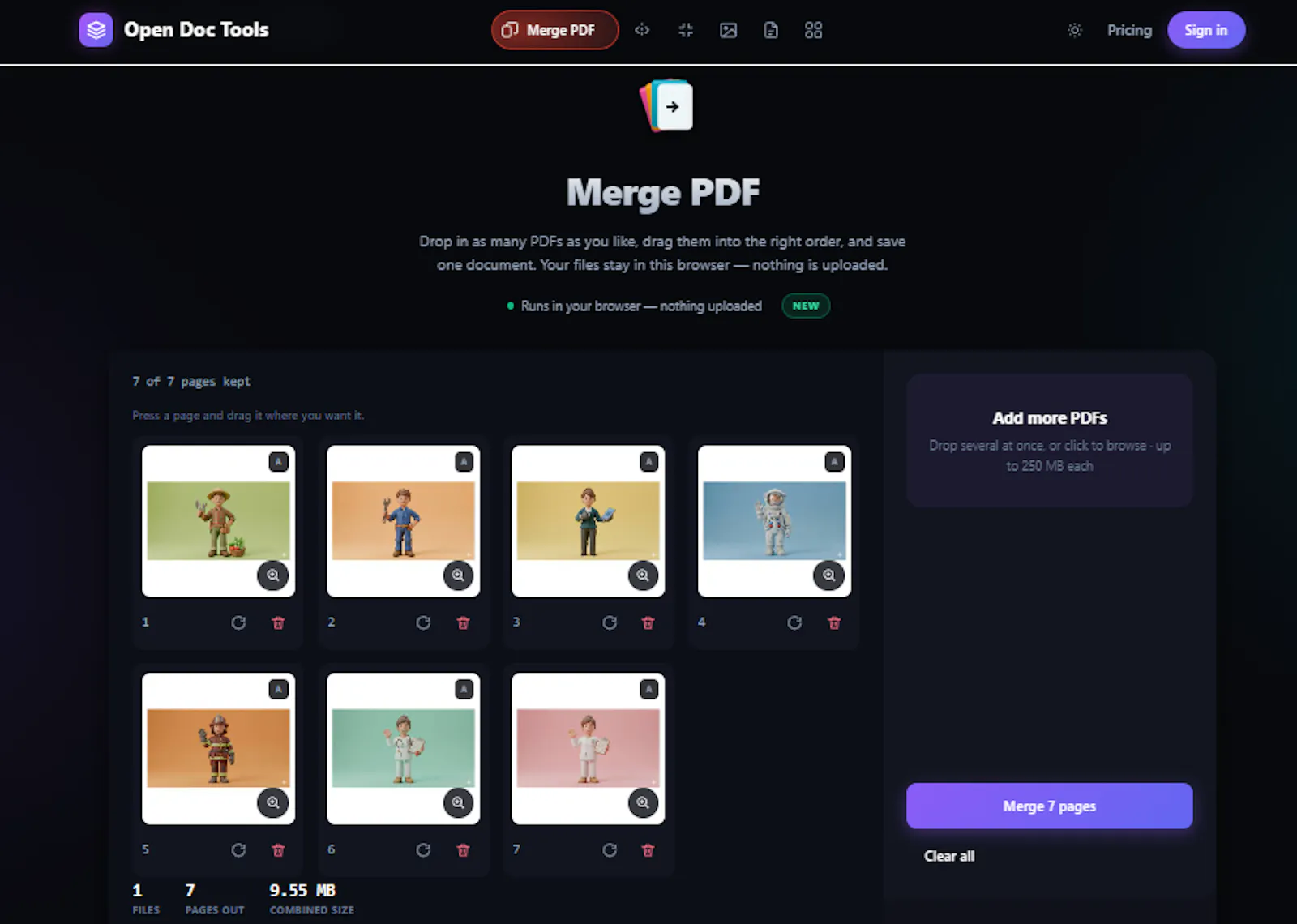 Open Doc Tools screenshot 2