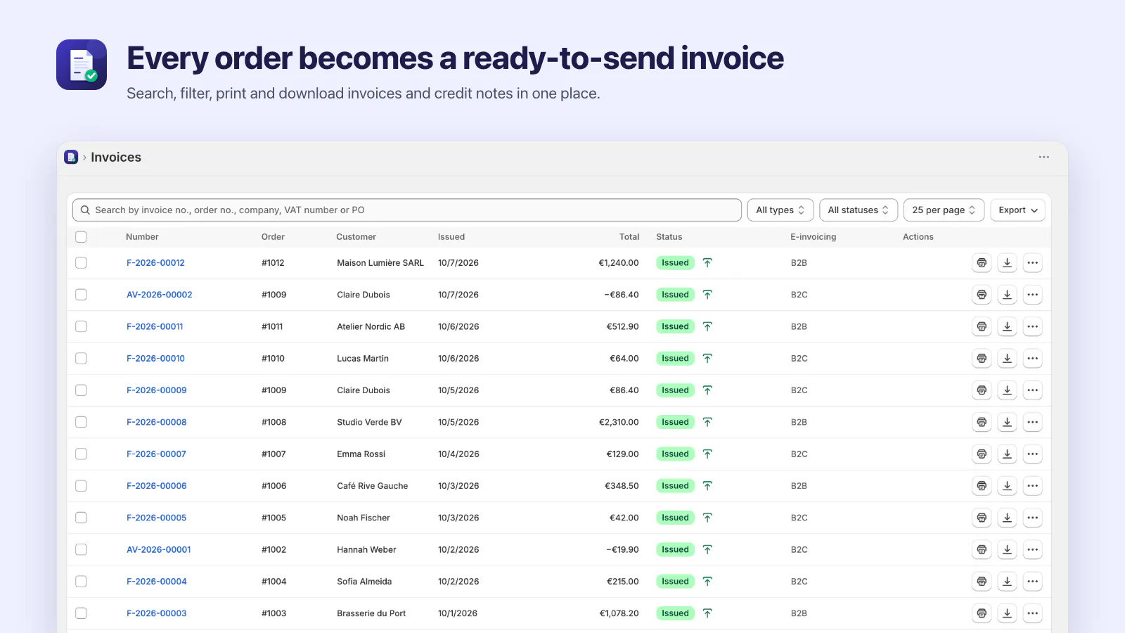 InvoiceHop gallery image