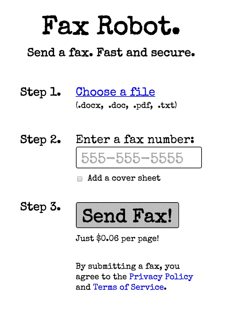 Fax Robot media 1
