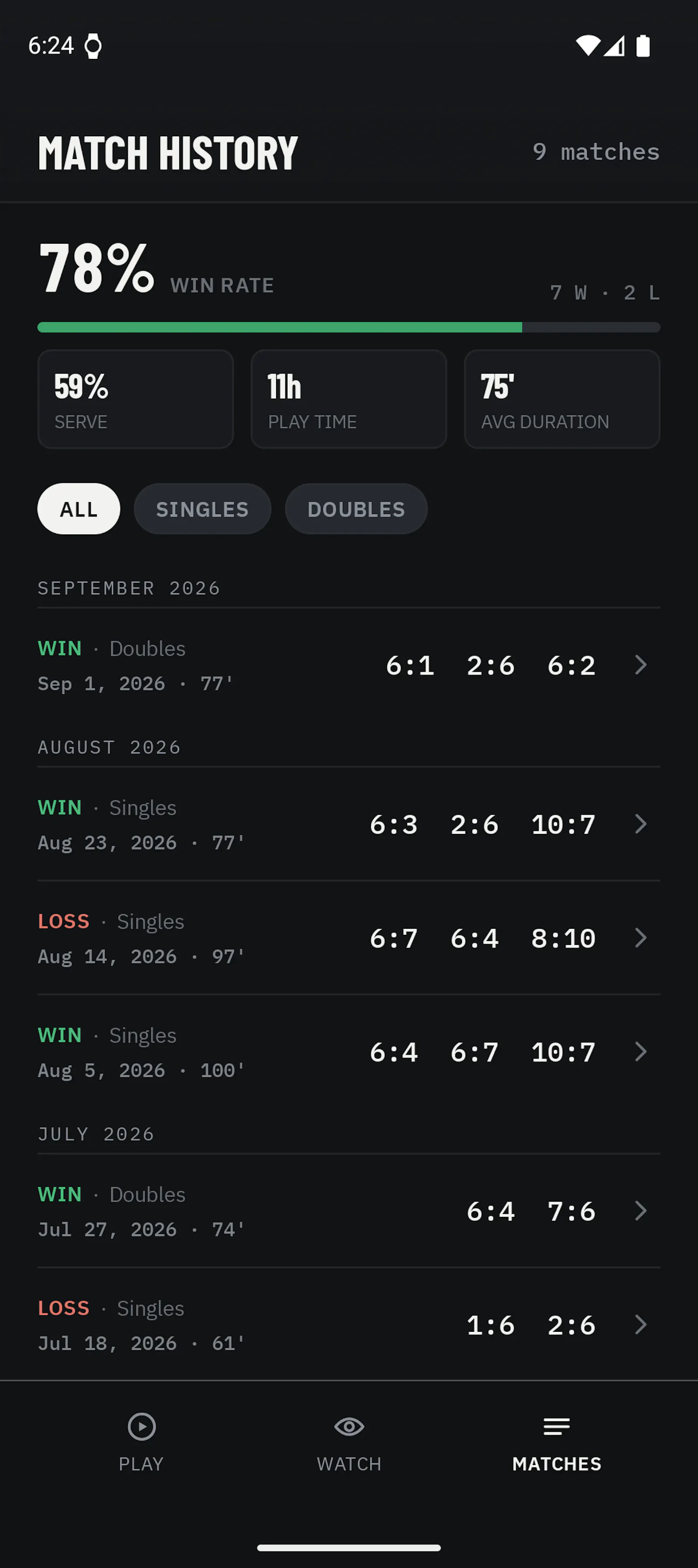 Kortscore screenshot 5