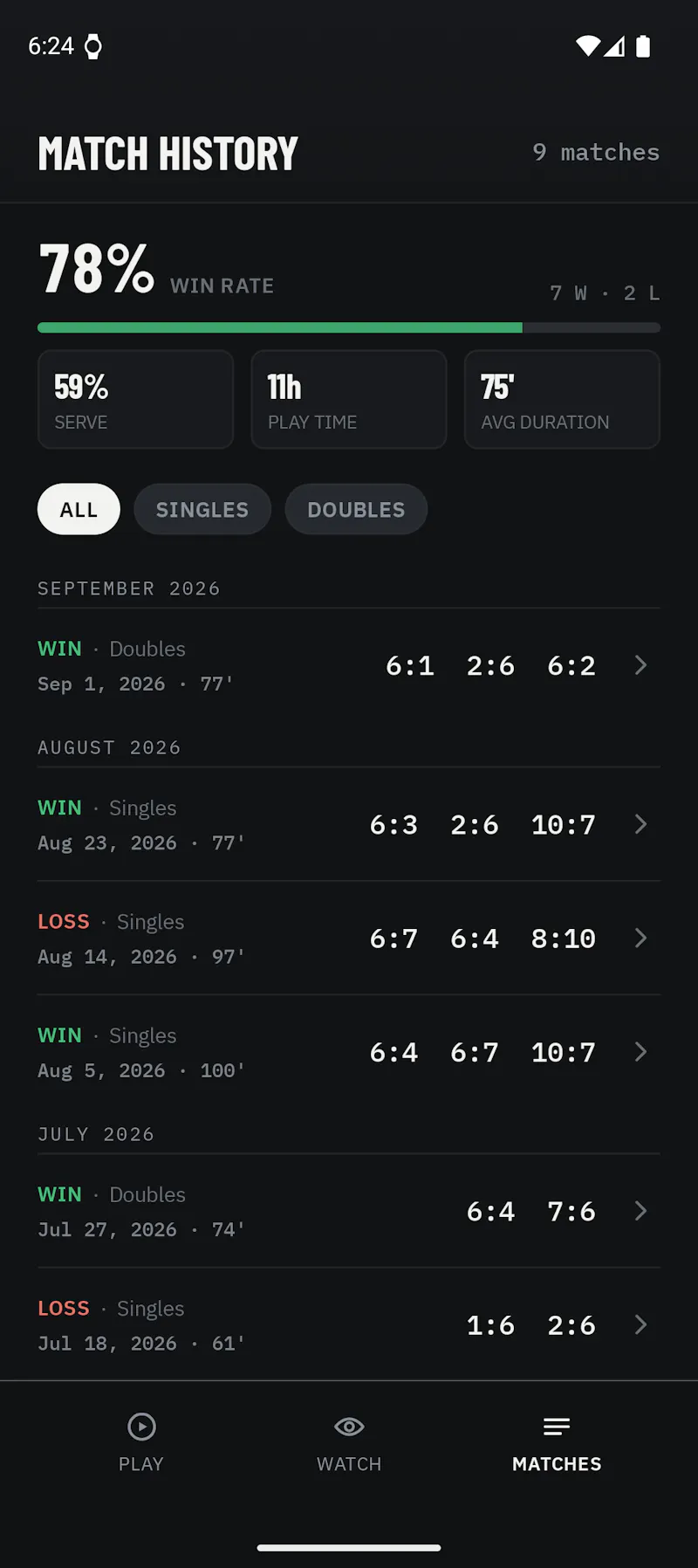Kortscore screenshot 5