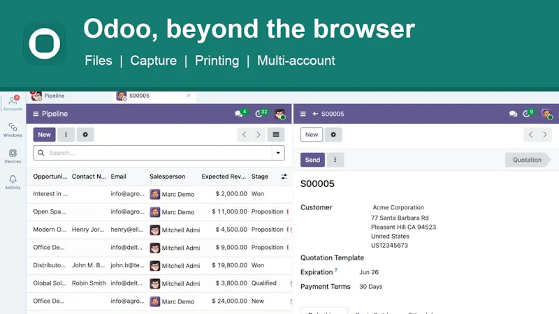 OuduDesktop screenshot 1 (video preview)
