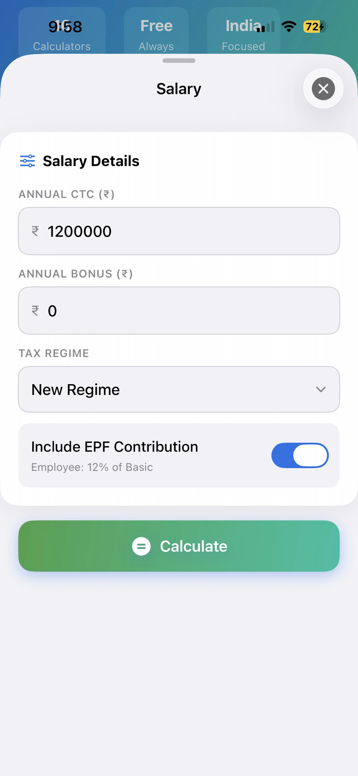 Calc India – Finance Tools screenshot 4