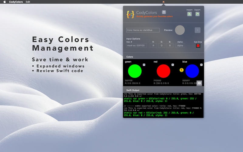CodyColors gallery image