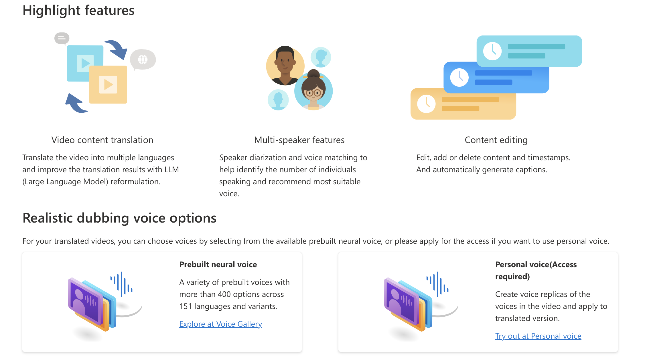 Microsoft Azure Video Translation API - แปลวิดีโอด้วย GPT Model และ Azure Speech Services media 5