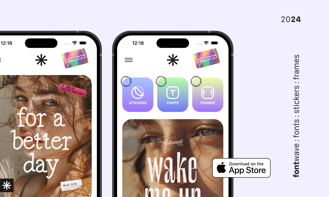 Font onda - Hermosos títulos para Instagram y Capcut media 2