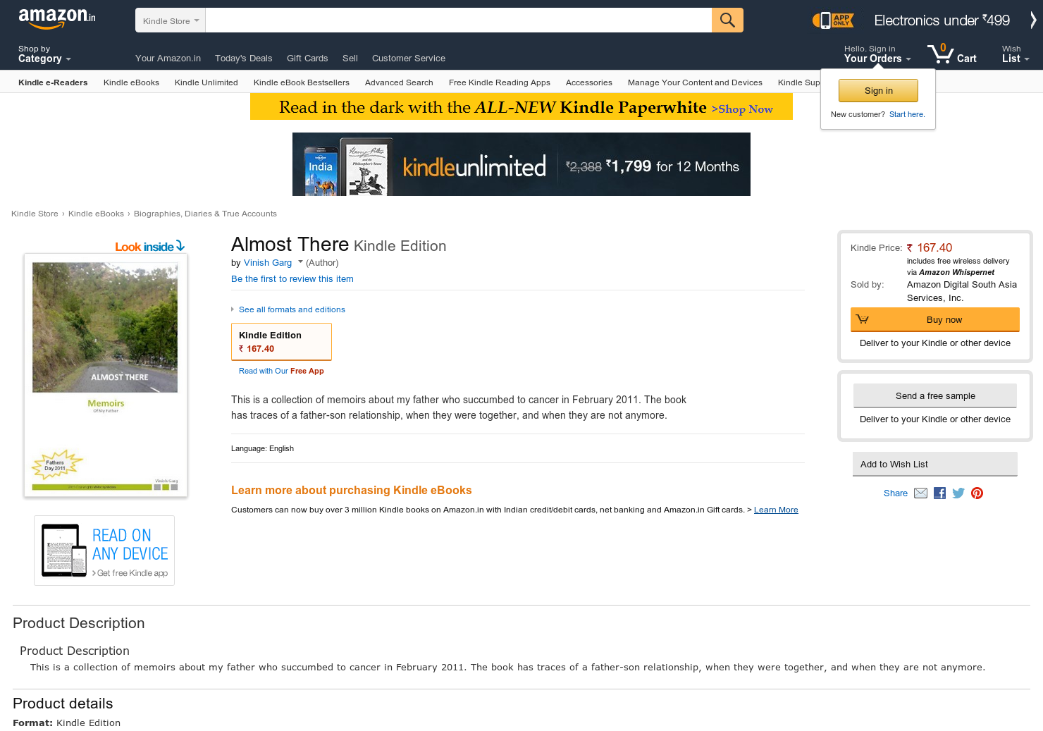 Memoirs: Almost There gallery image