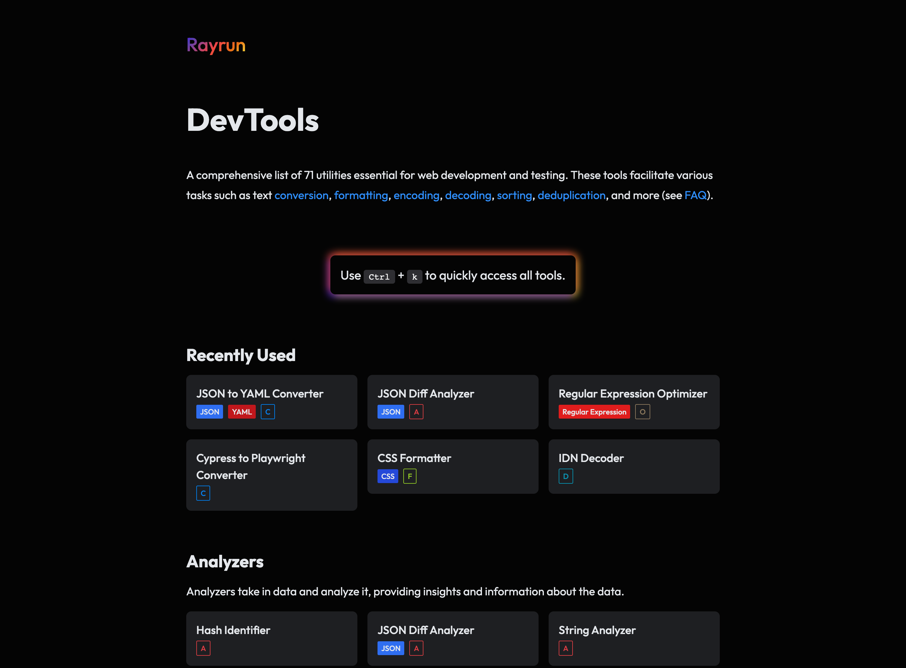 DevTools gallery image