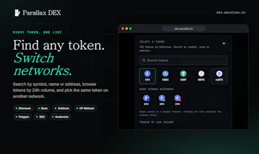 Parallax DEX gallery image