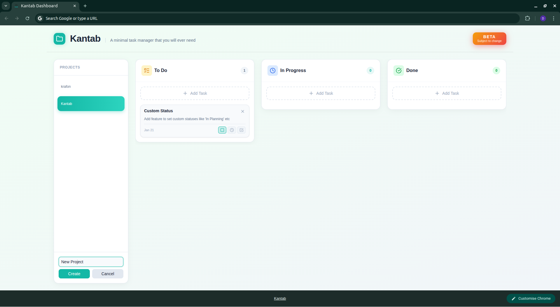 Kantab - Screenshot 3 showing product features and functionality