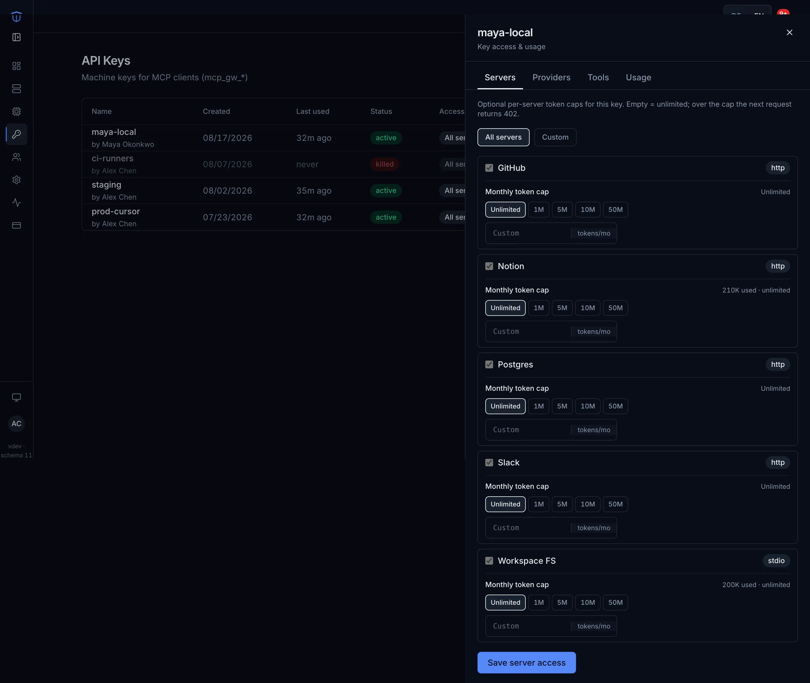 TokenControlPlane gallery image