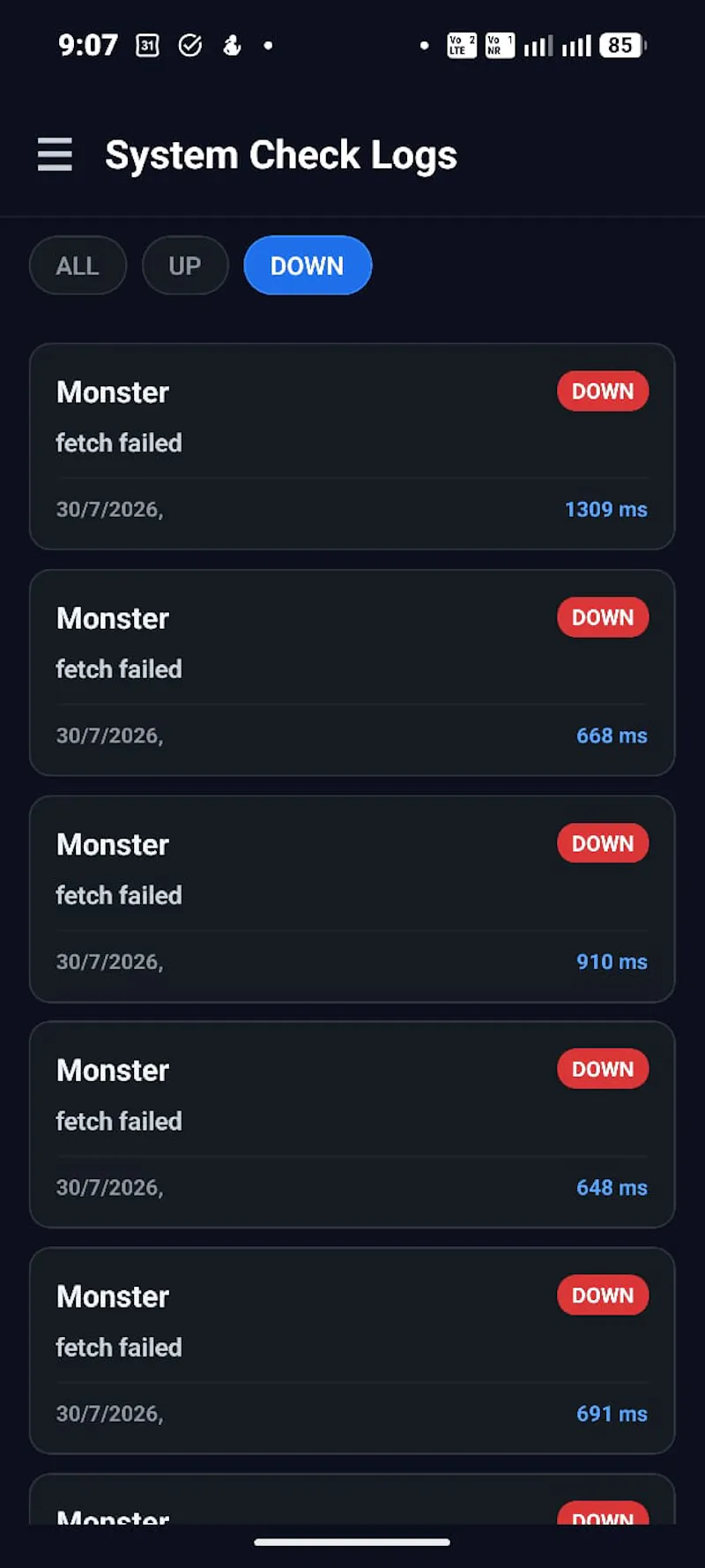 UptimeBunny screenshot 4