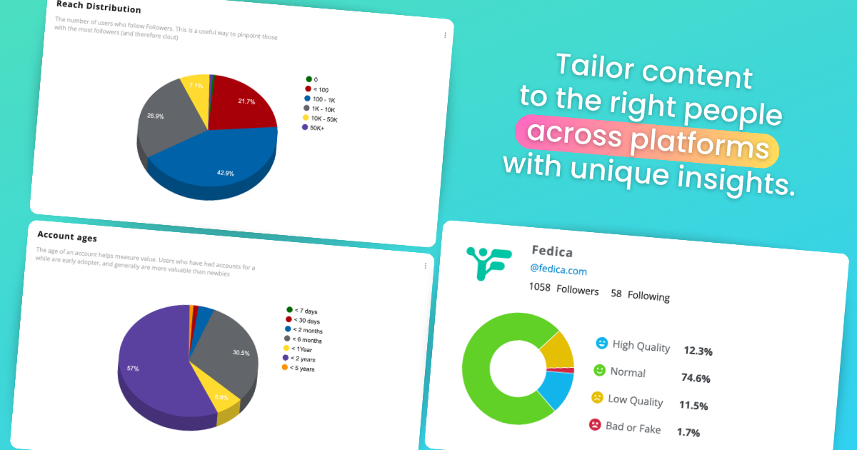 Bluesky Analytics, Search & Growth Tools - Find accounts, track growth, sort followers & schedule posts media 6