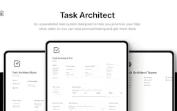 Task Architect media 2