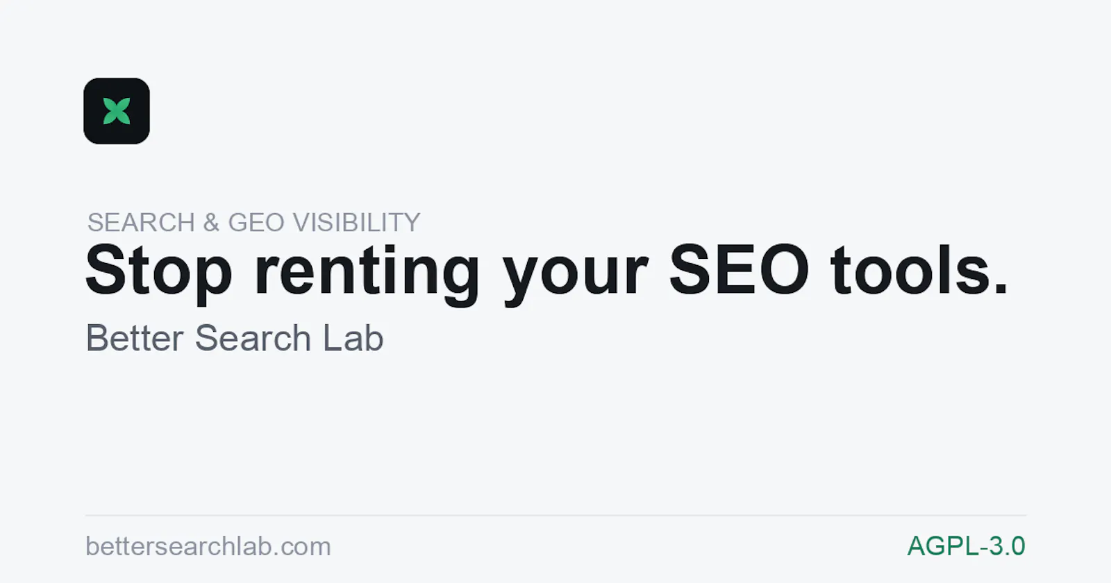 Better Search Lab screenshot 1