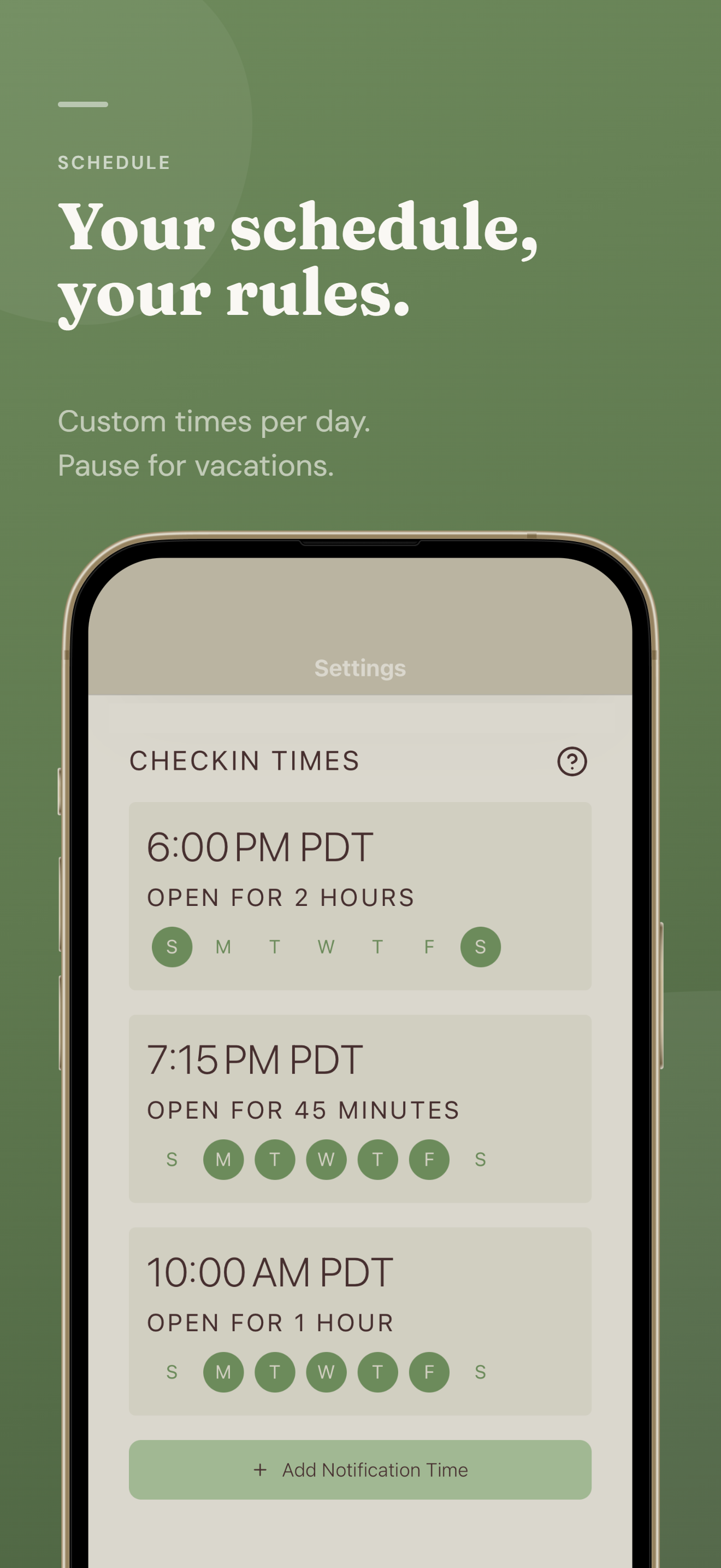 CheckIn More - Screenshot 3 showing product features and functionality