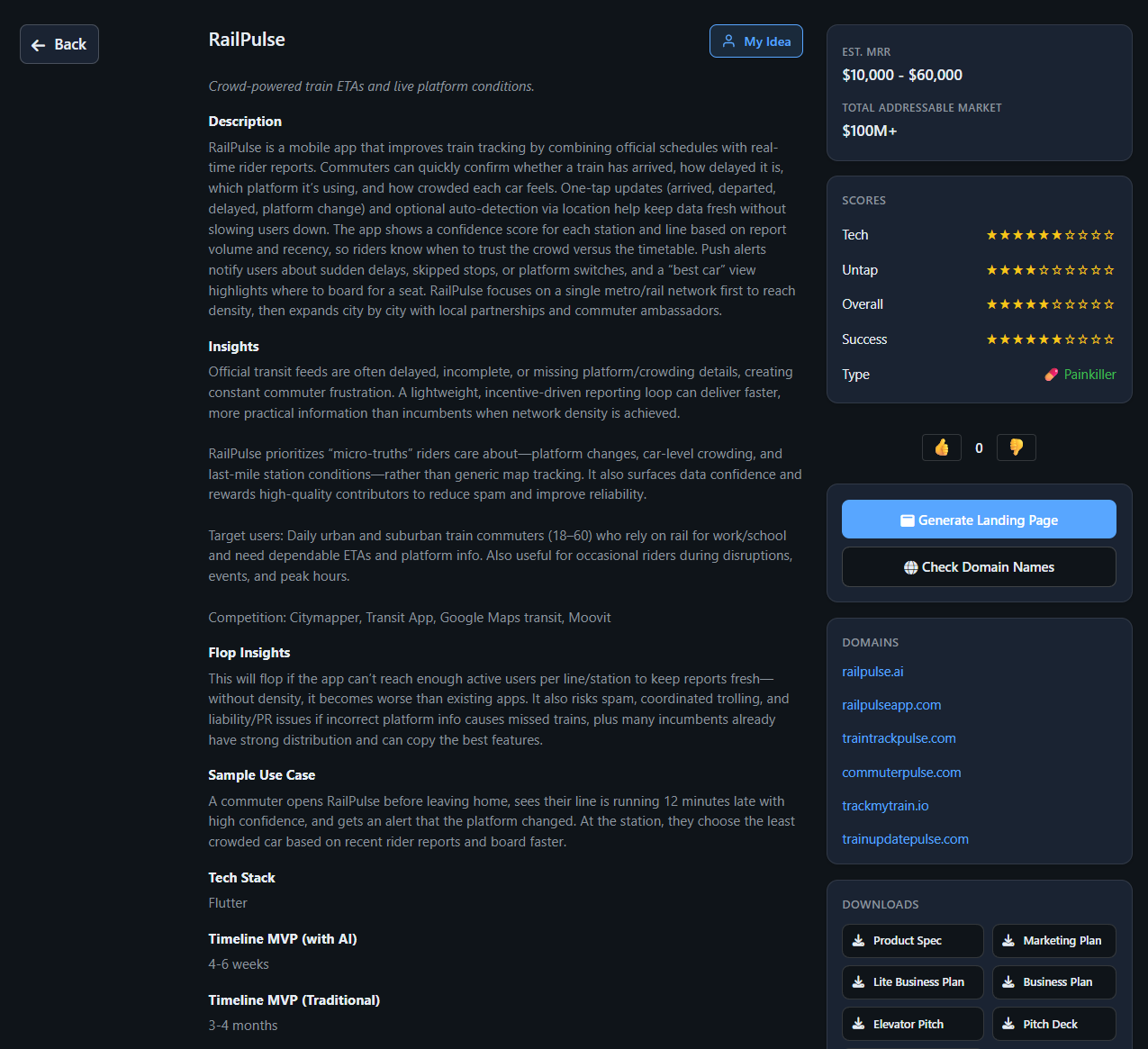 BuildNextApp v1 - Idea Generator gallery image