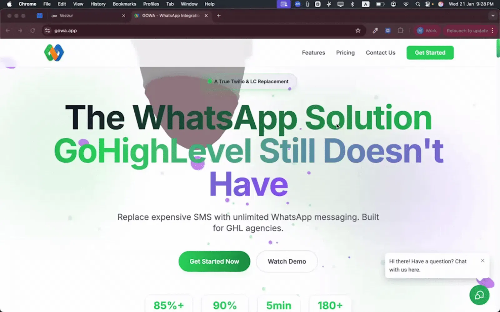 GOWA screenshot 1 (video preview)