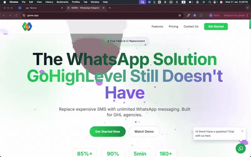GOWA screenshot 1 (video preview)