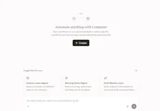 Automations in Perplexity Computer gallery image