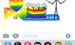 Stickmoji Gay LGBT Stickers image