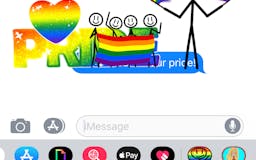 Stickmoji Gay LGBT Stickers media 1