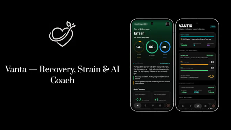Vanta — Know Your Body, No Subscriptions screenshot 1