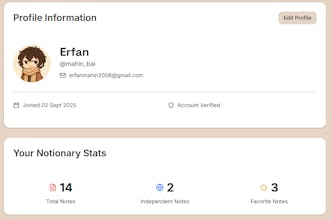 Notionary gallery image