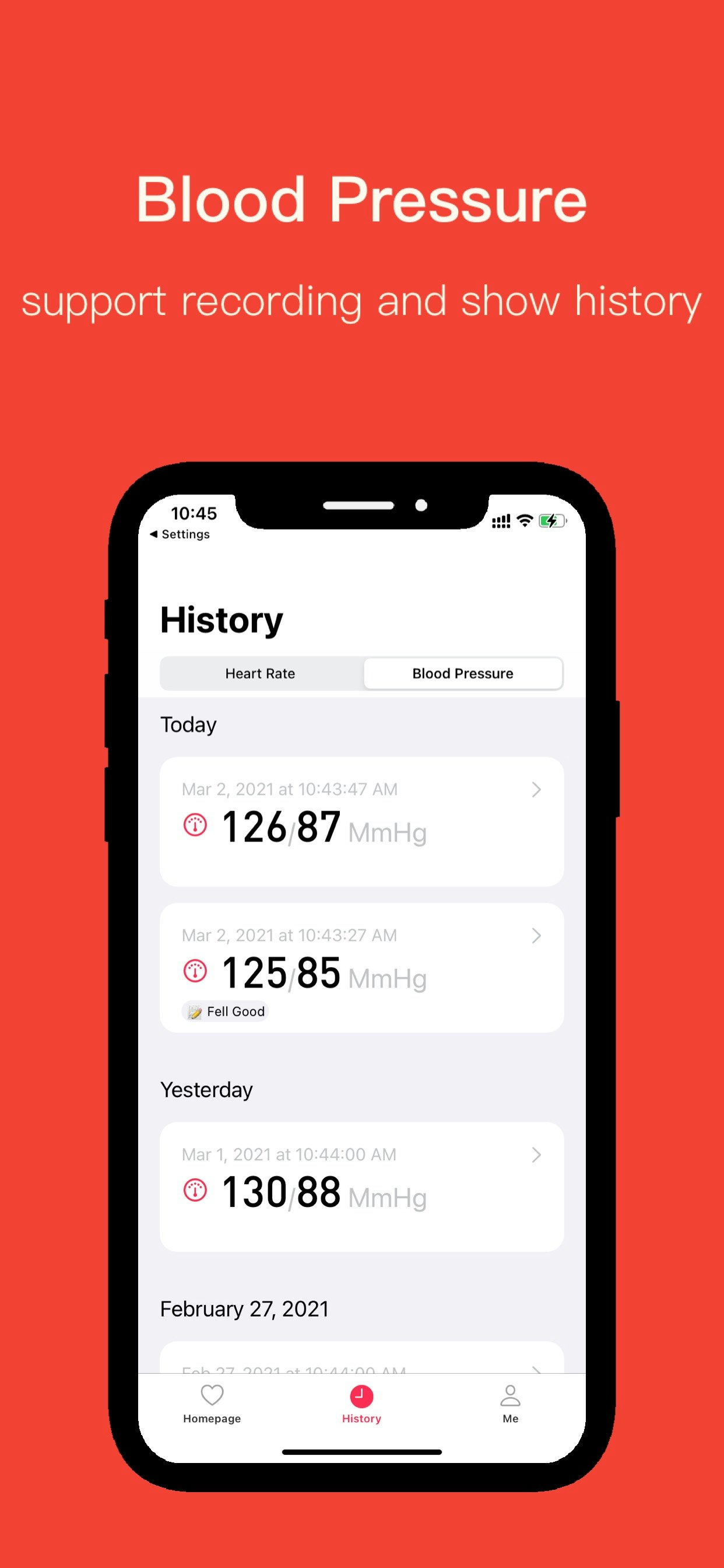 Free Heart rate & blood pressure App gallery image