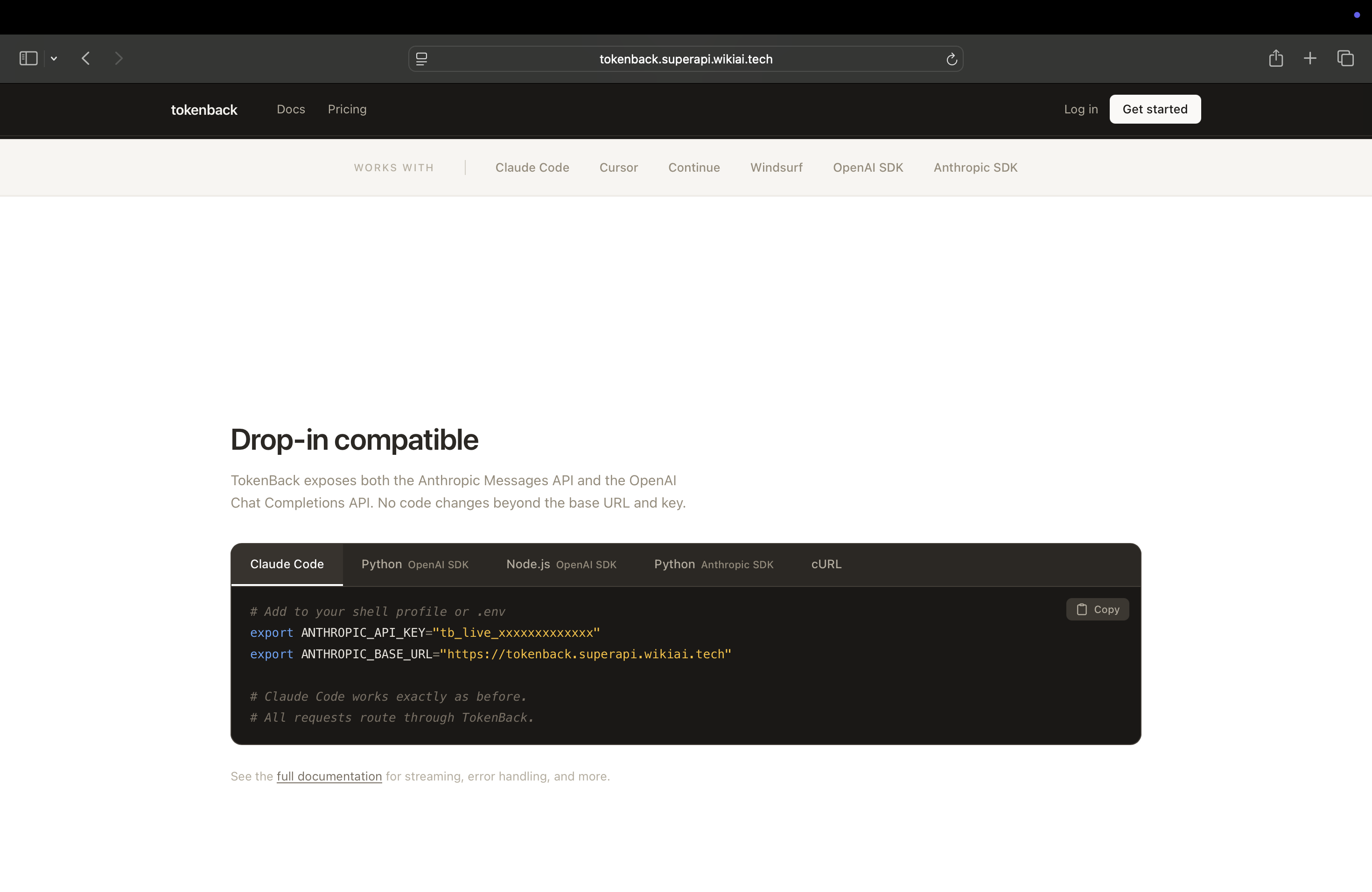 TokenBack gallery image