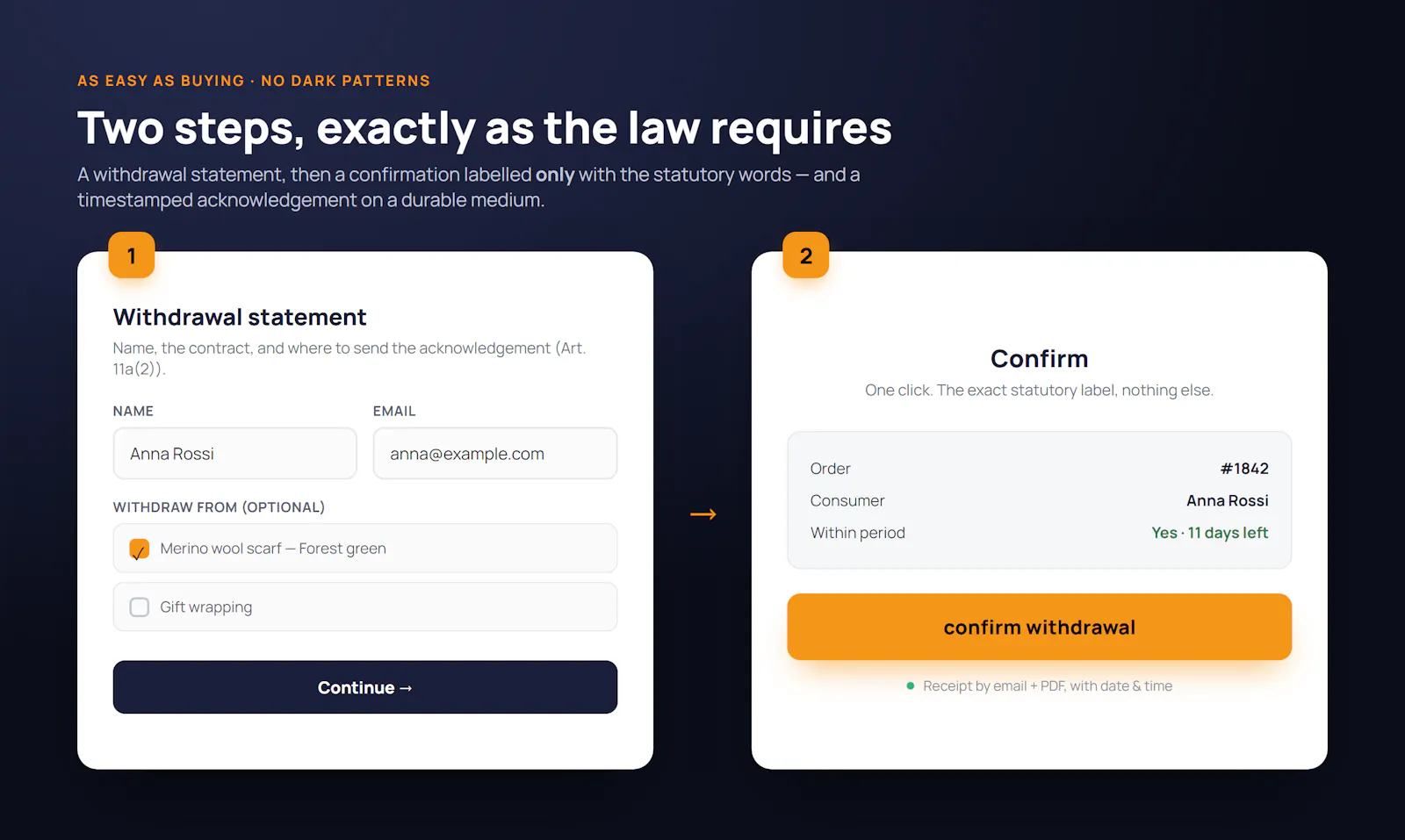 WWU Withdrawal Button screenshot 4