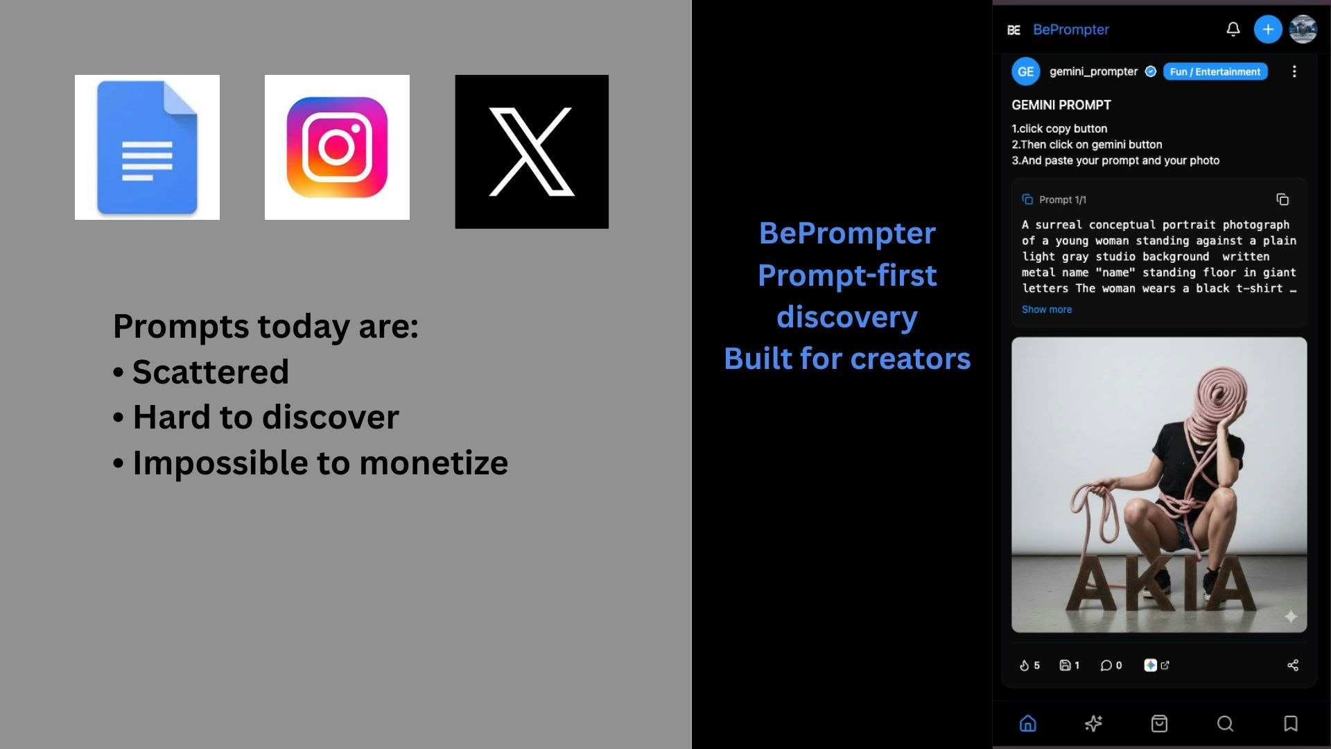 Beprompter gallery image