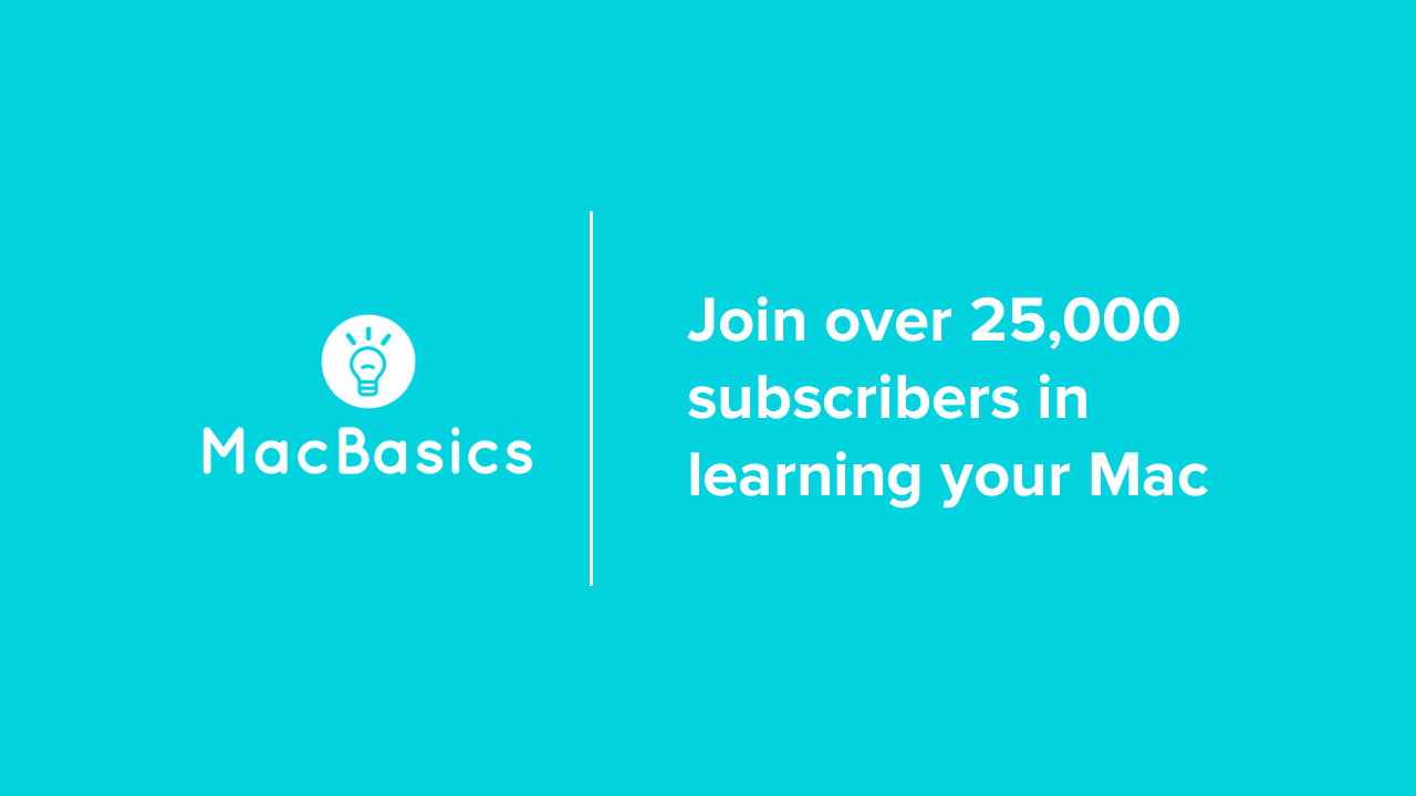 MacBasics - Weekly Tutorials gallery image