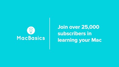 MacBasics - Weekly Tutorials gallery image