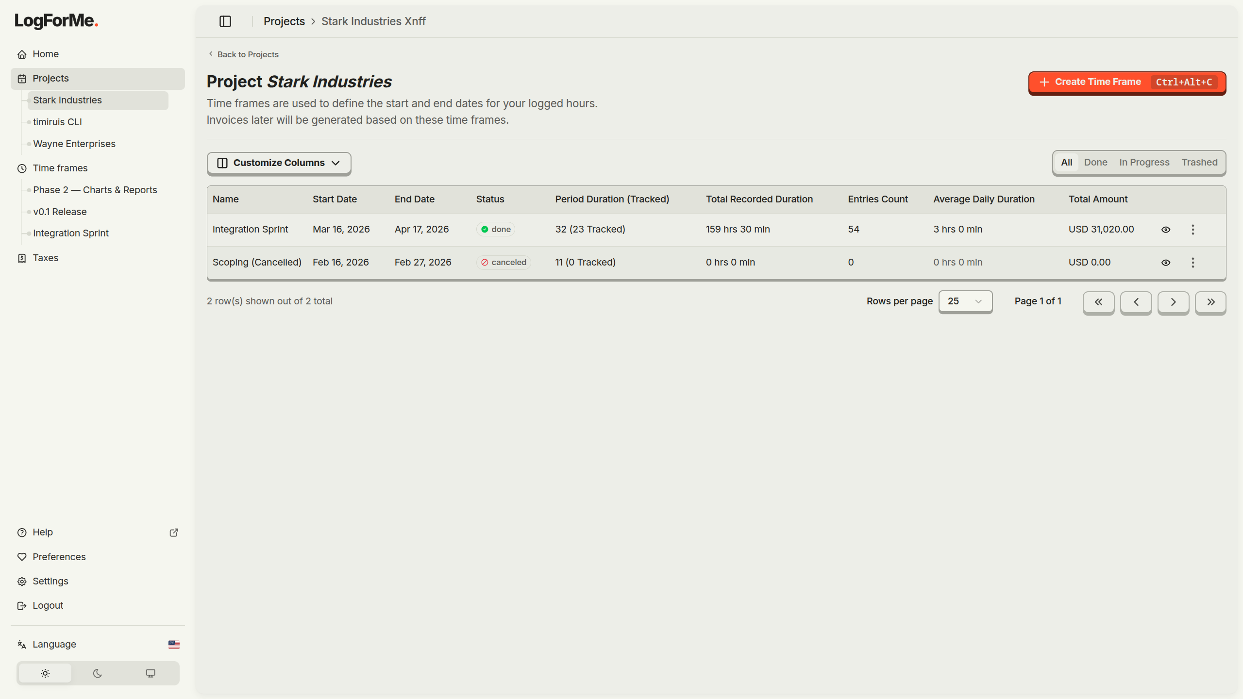 LogForMe gallery image