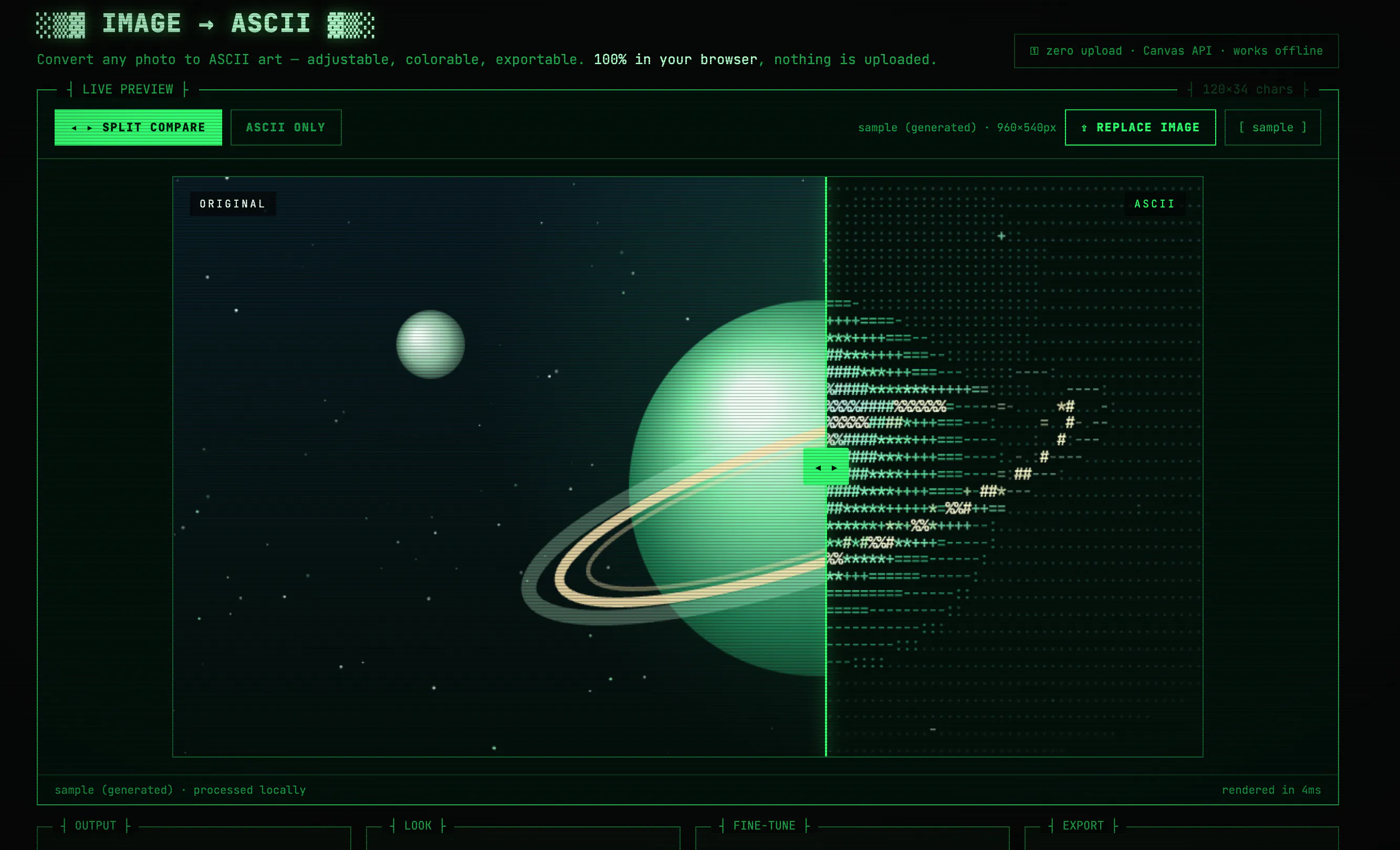 getascii gallery image