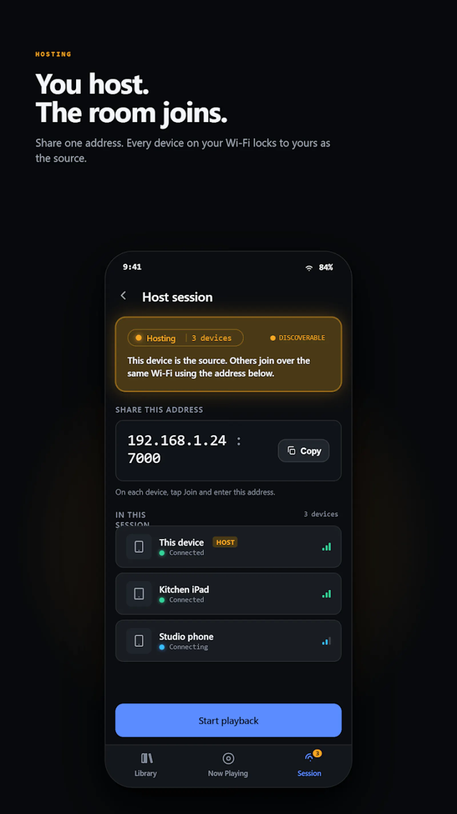Dodast-Synced Media Player screenshot 3