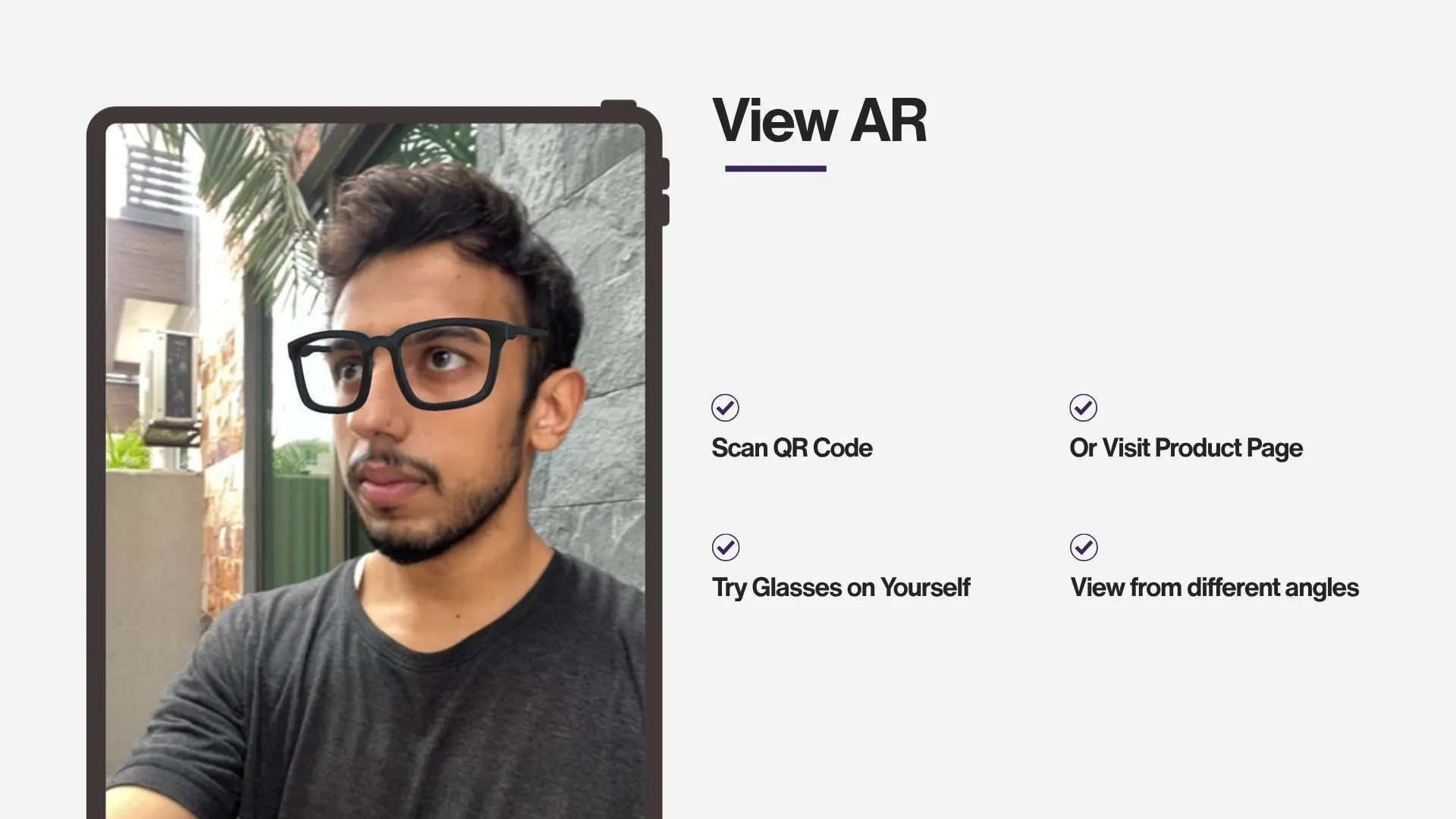 Glasses Virtual Try-On Platform gallery image