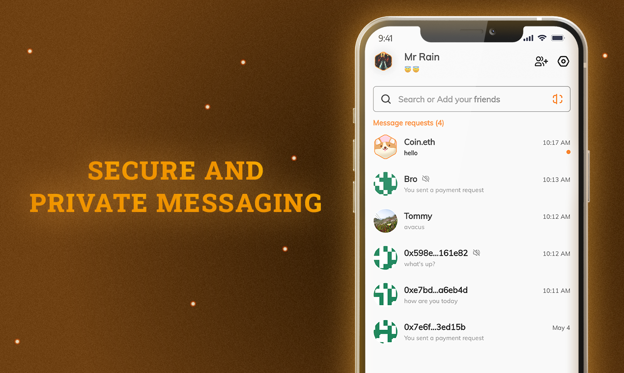 Avacus Web3 - Portemonnee voor crypto, nft, dapps en beveiligde chat media 5