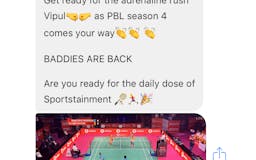 Premier Badminton League Official Chatbot media 3