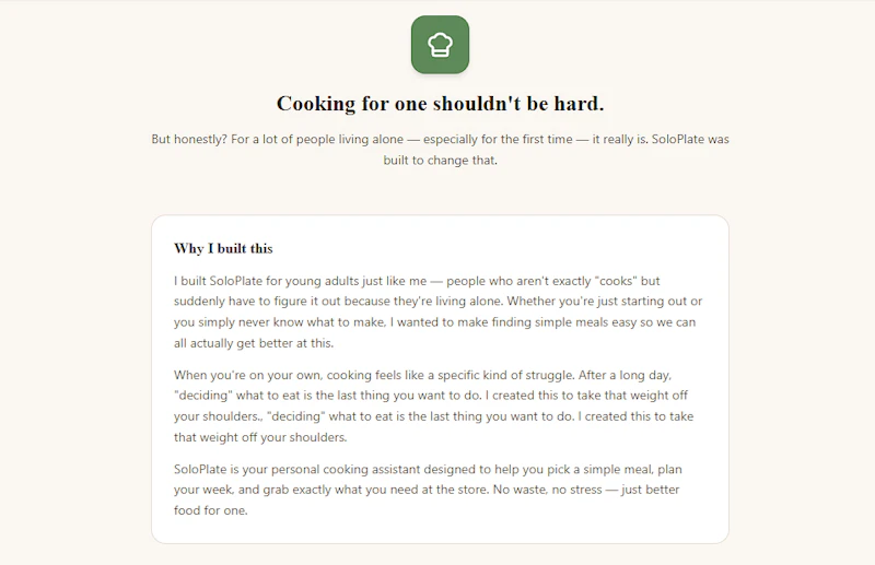 SoloPlate screenshot 3