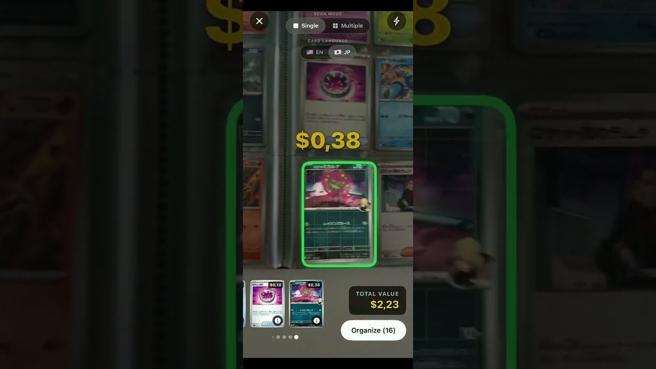 PokiFrame: Pokemon Card Scanner gallery image