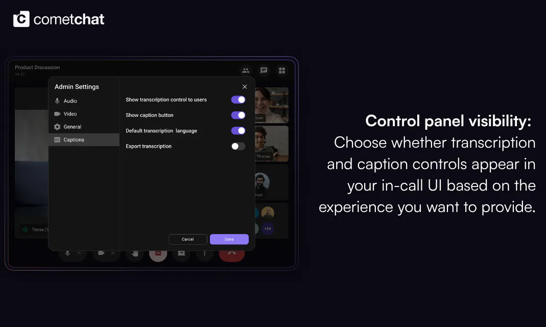 Closed Captions & Call Transcripts gallery image