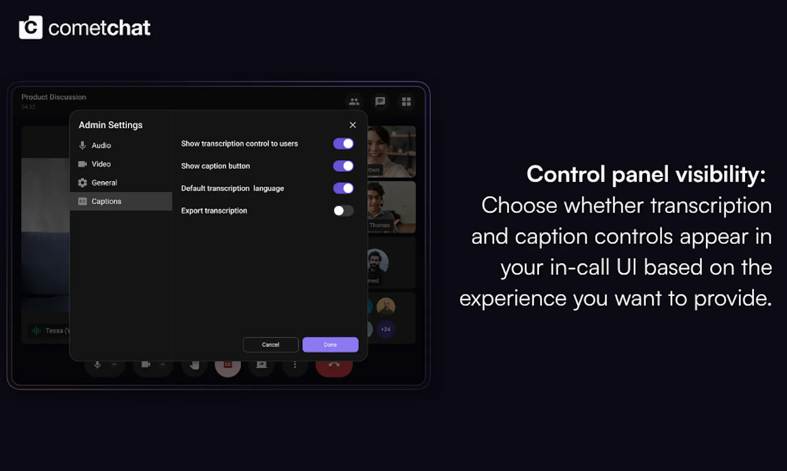 Closed Captions & Call Transcripts screenshot 5