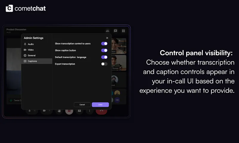 Closed Captions & Call Transcripts screenshot 5