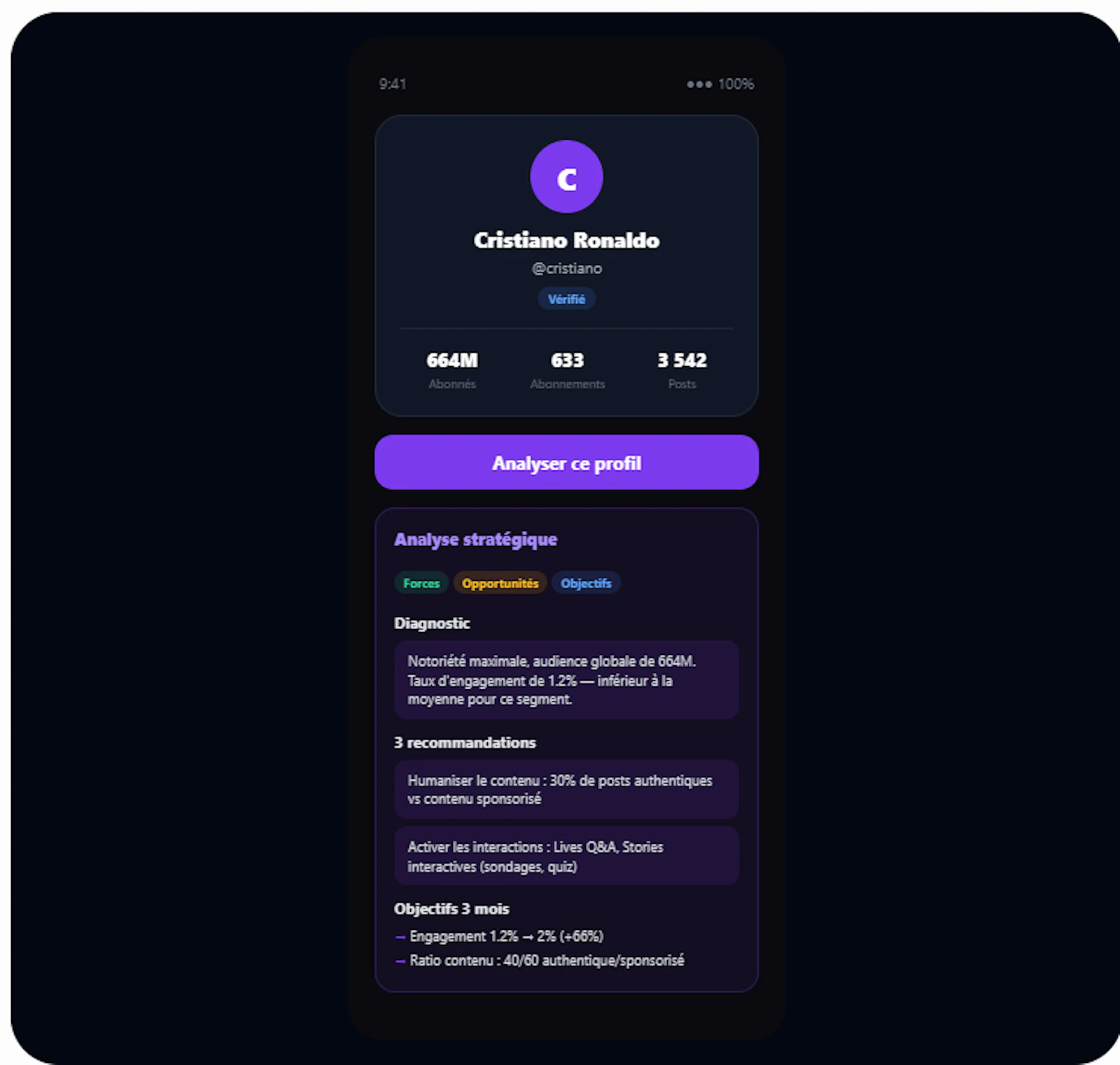 SocialTrack screenshot 3