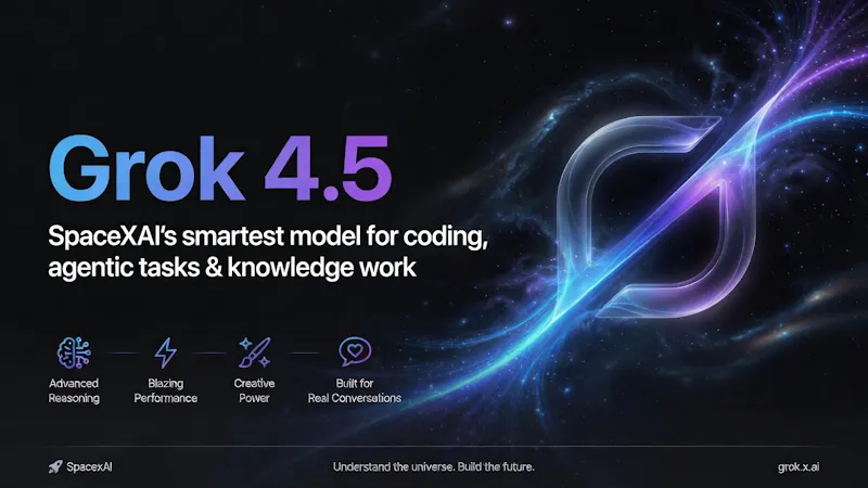 Grok 4.5 screenshot 1