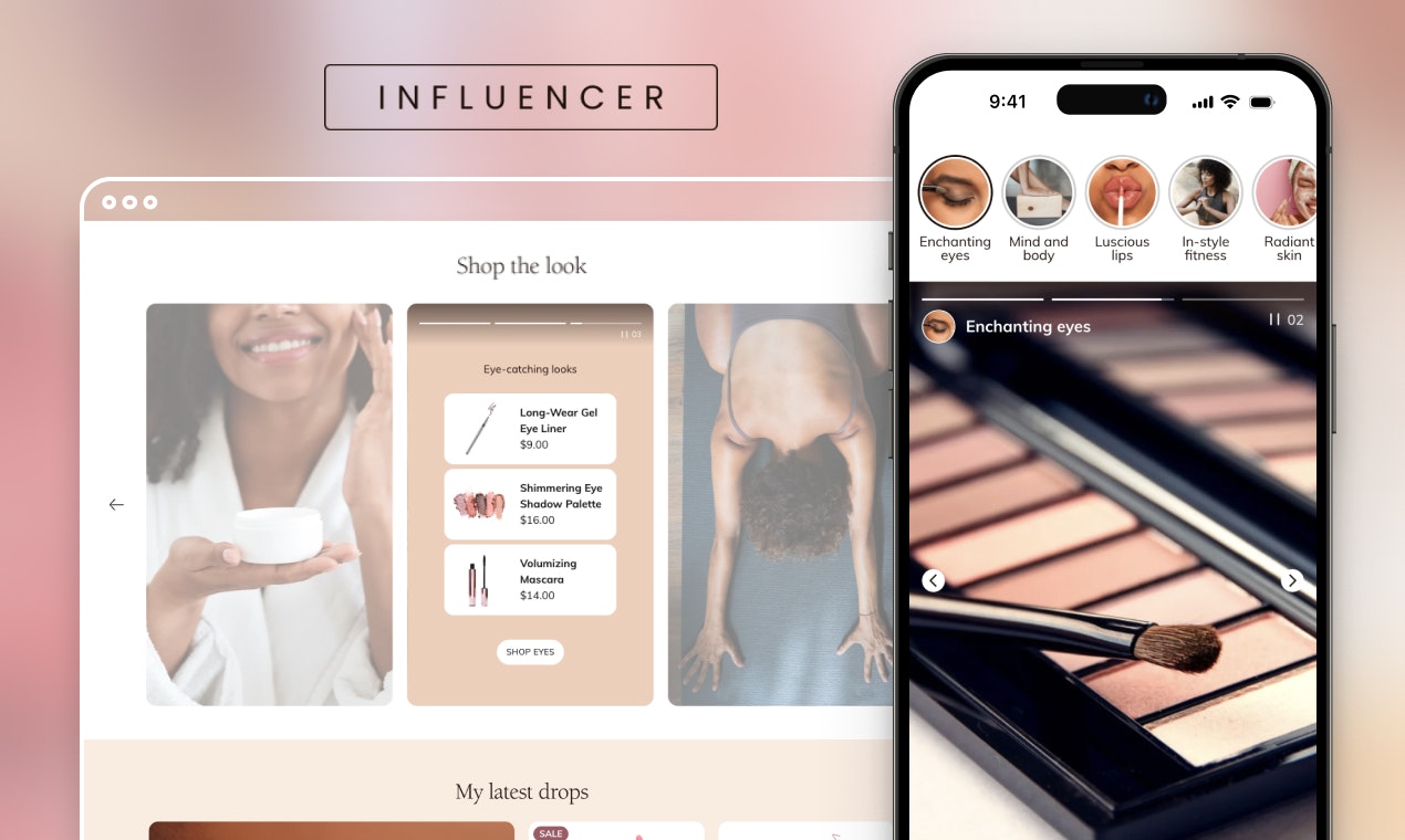 Creator Shopify Theme - The first Shopify theme made for influencers and creators media 1